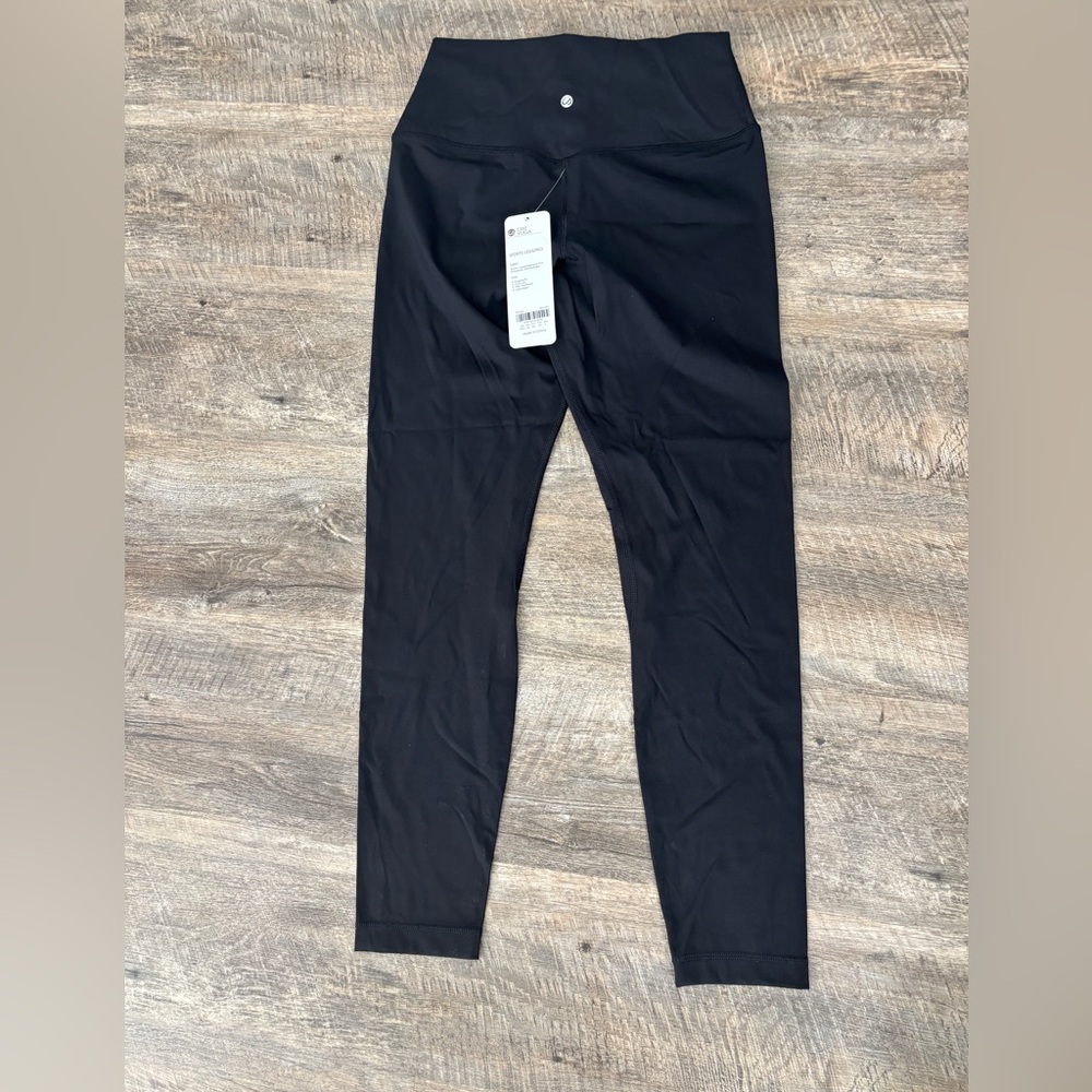 CRZ YOGA NWT Ladies Black Leggings Size 8/10 Buttery Sift - High Waisted -